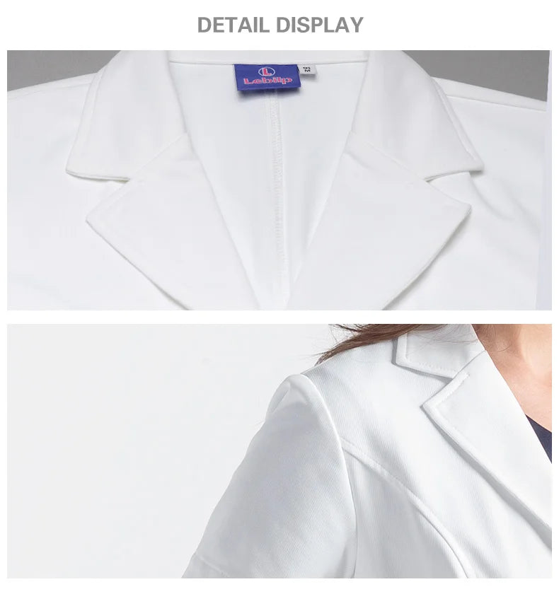 NurseMurse Premium Short-Sleeve Lab Coat (Female)