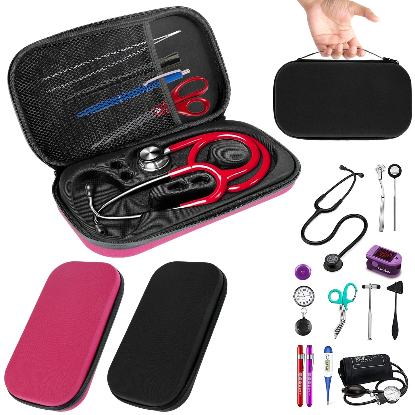 NureMurse Premium Shockproof Stethoscope Case