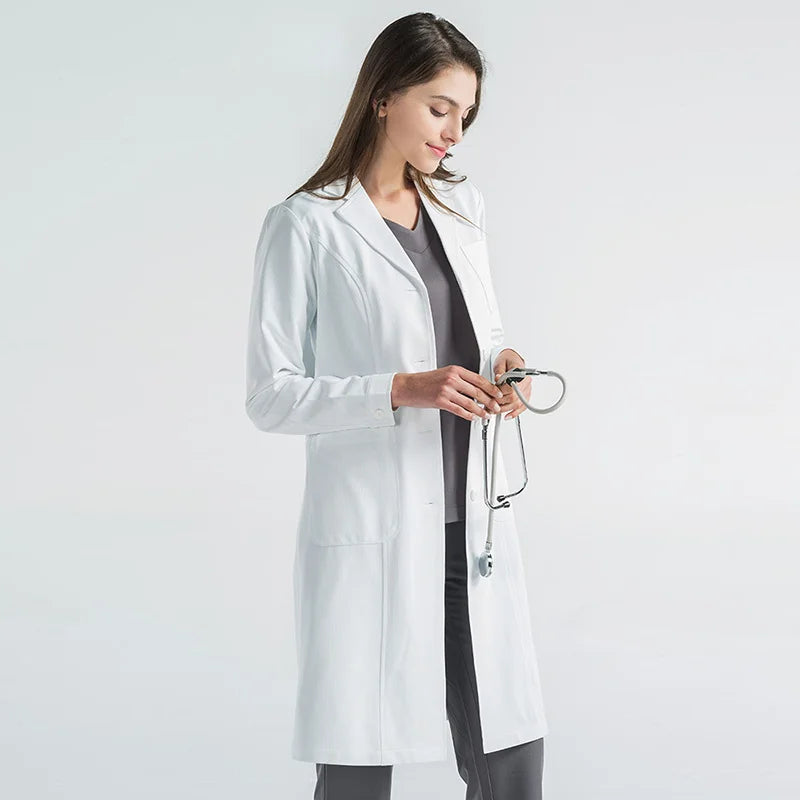 NurseMurse Premium Long-Sleeve Lab Coat (Female)