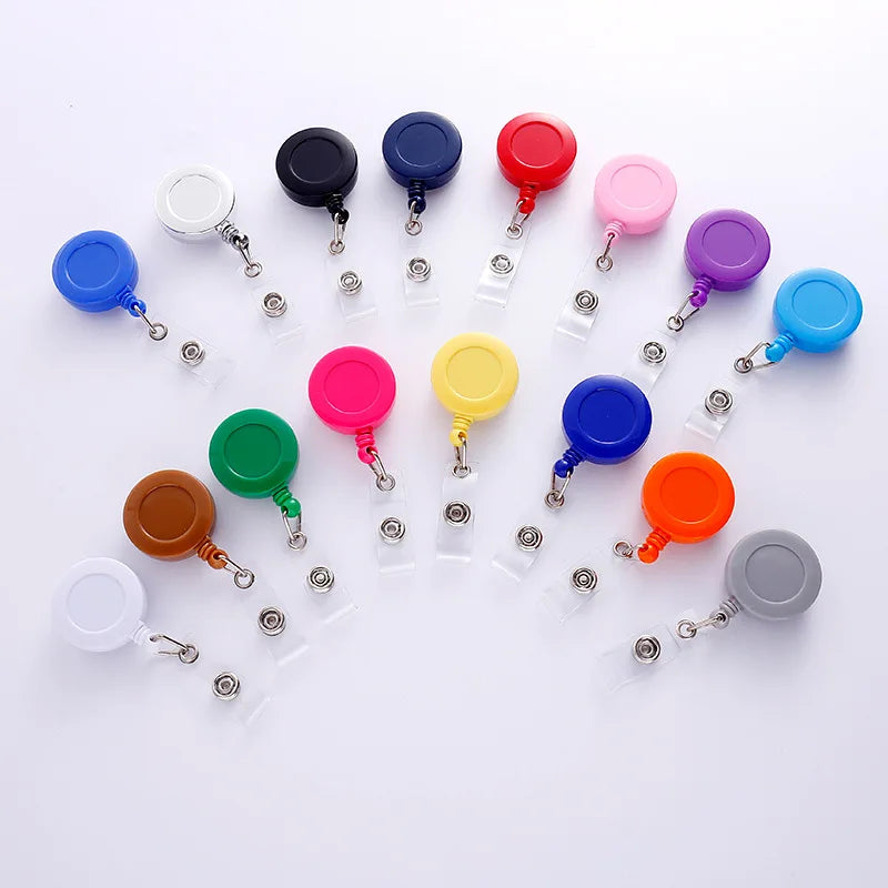 NurseMurse 10-Piece Retractable Badge Clip