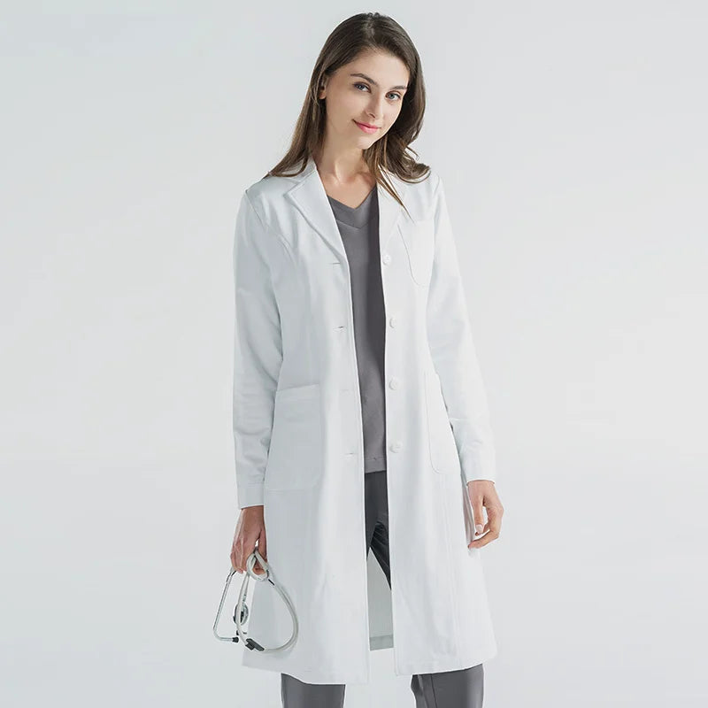 NurseMurse Premium Long-Sleeve Lab Coat (Female)