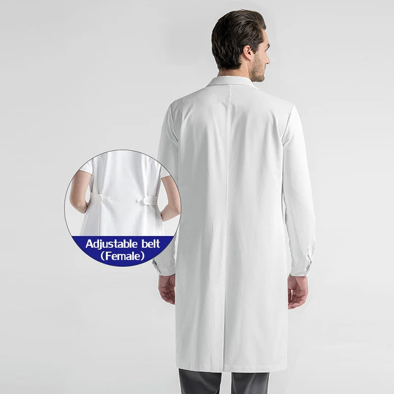 NurseMurse Premium Long-Sleeve Lab Coat (Male)